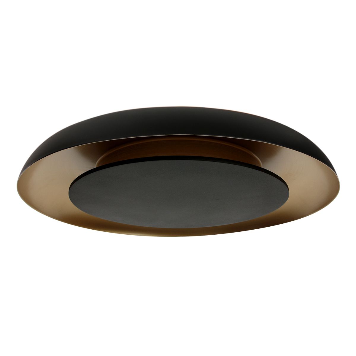 19771782 Elegante ronde zwarte plafondlamp met gouden uitbinnenkant.jpg