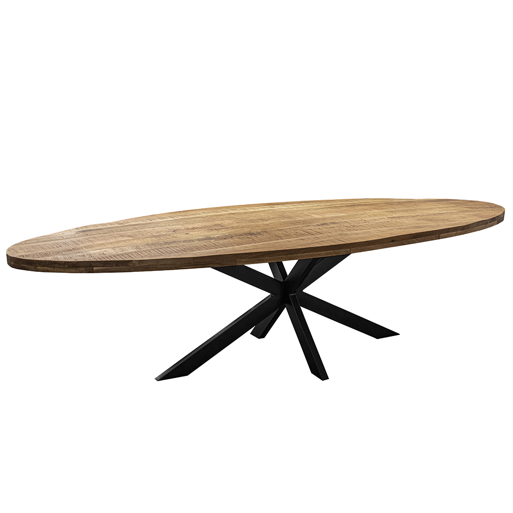 02730105 Mango houten eettafel ovaal 280x120cm met kruispoot.jpg