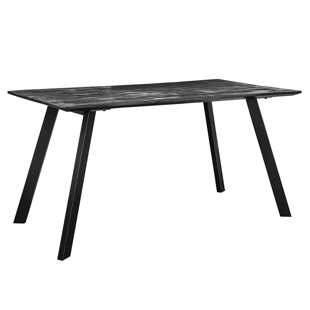 02730023 Mango houten eettafel 140x80cm zwart.jpg