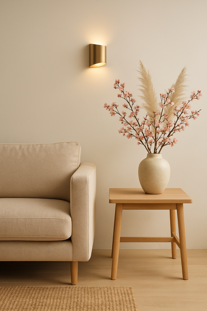 wandlamp_Dilette_goud_straluma