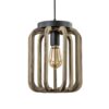02820286 Industrieel landelijke hanglamp mat zwart met ruw hout.jpg