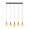 05320153 Hanglamp zwart messing met amber glas 5L.jpg