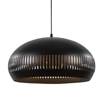 06132193 Grote koepel hanglamp zwart met goud 50cm.jpg