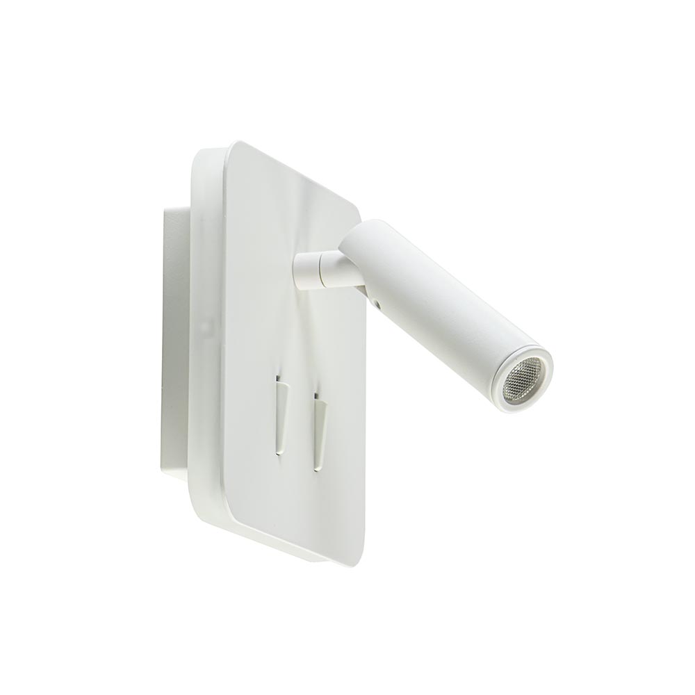 08200006 Witte wandlamp vierkant inclusief LED en spot.jpg