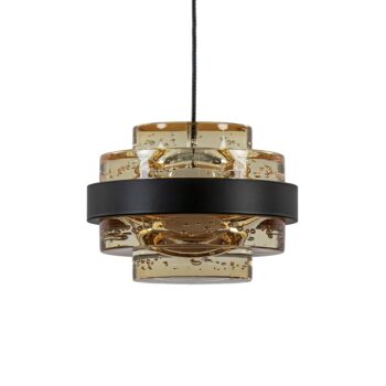 08452087 Kleine LED hanglamp zwart champagne.jpg