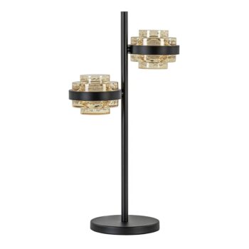 08452109 Strak klassieke tafellamp zwart met champagne glas.jpg