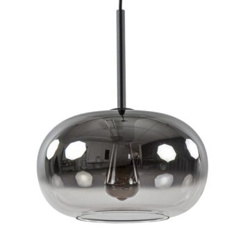 08452115 Ronde hanglamp zwart met smoke helder glas gradient.jpg