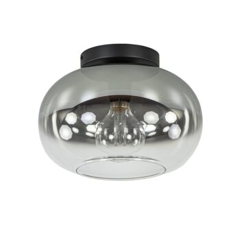 08452129 Retro plafondlamp zwart met smoke glas gradient.jpg