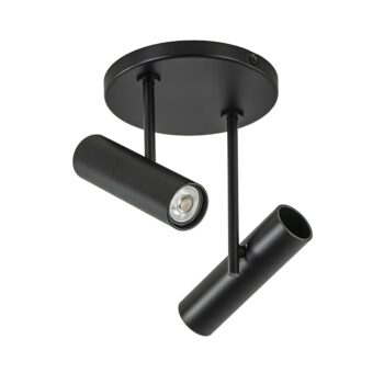 08452150 2Lichts ronde opbouwspot met cilinders zwart.jpg