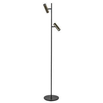 08452228 2 Lichts vloerlamp zwart brons met verstelbare spots.jpg