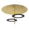 09290003 Grote LED design plafondlamp gold leaf black.jpg