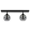 11040010 2Lichts plafondlamp smoke glas met zwart.jpg