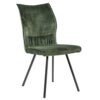 11080053 Eetkamerstoel velvet groen met zwart.jpg