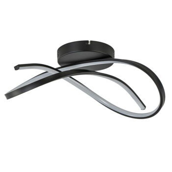 11200021 Sierlijke LED plafondlamp knoop zwart.jpg