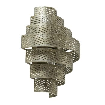 12110172 Oud zilveren wandlamp metaal excl snoer.jpg