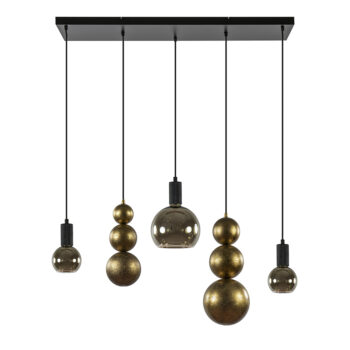 12110179 Hanglamp ambachtelijk brons met zwart 5L.jpg