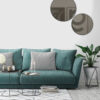 Spiegel Nimiko | Zwart | 50 cm rond | 50P2P5P8V8