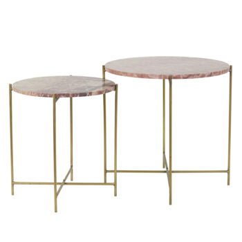 12211391 Bijzettafel Delon set van 2 marrmer roze goud.jpg