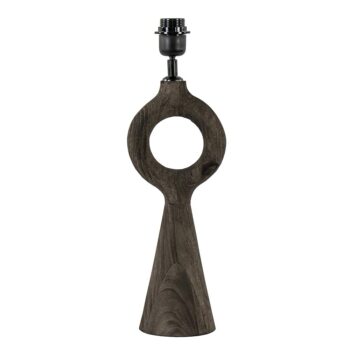 12211664 Light and Living lampvoet Sabuli donker bruin hout.jpg