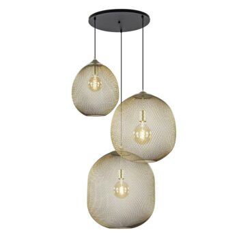 12211680 3 Lichts ronde hanglamp goud mat zwart.jpg