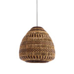 Light & Living hanglamp Soluna L in zwart en naturel