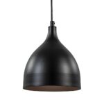 Kleine hanglamp zwart keuken-bar-hal-wc