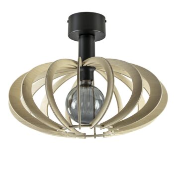 12480431 Scandinavische plafondlamp mat zwart met houten kap.jpg