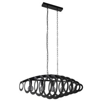 12480441 Grote hanglamp ovale ringen mat zwart metaal.jpg