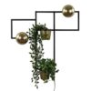 12480491 Wandlamp zwart goud inclusief plantenpotten.jpg