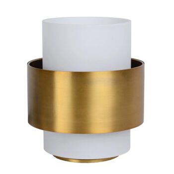 12700212 Cilinder tafellamp mat goud mat opaal glas.jpg