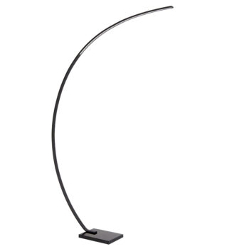 12700297 Moderne LED vloerlamp zwart met zwart marmer.jpg
