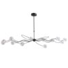 13760520 Grote LED hanglamp zwart met helder glazen bollen.jpg