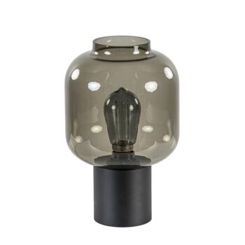 13760636 Kleine tafellamp smoke glas met zwarte voet.jpg