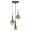 13760740 Luxe 3lichts hanglamp zwart met smoke glazen bollen.jpg
