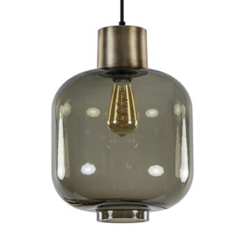 13760759 Stijvolle hanglamp smoke glas met bronzen fitting.jpg