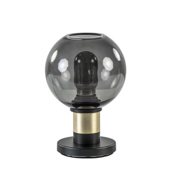 13760765 Kleine tafellamp smoke glazen bol met zwart en goud.jpg