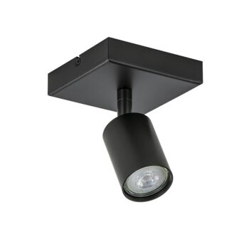 13760787 Enkele opbouwspot mat zwart met vierkante plaat.jpg