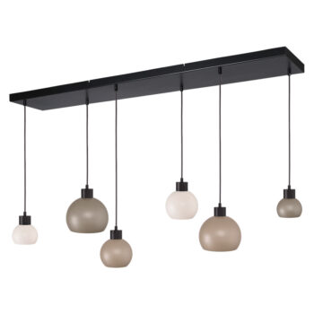 13760939 hanglamp wamr linnen 6L met verschillende kappen.jpg