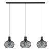 18700007 3Lichts eettafelhanglamp onion mat zwart.jpg