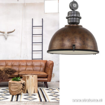 19771429 detail3 Landelijk industriele hanglamp XXL bruin.jpg