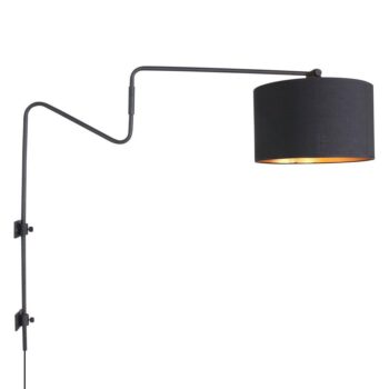 19771692 Verstelbare wandlamp met zwart gouden kap.jpg