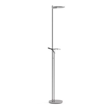 19771697 Moderne LED uplighter staal met helder glas en leesarm.jpg