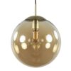 19771719 Amber glazen hanglamp 30cm met messing en zwart.jpg