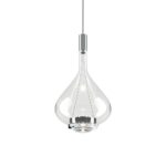 Hanglamp Sky-fall medium clear inclusief LED