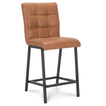 23100015 Industriele barkruk met cognac lederen zitting.jpg