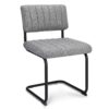 23100071 Grijze eetkamerstoel met zwart frame.jpg