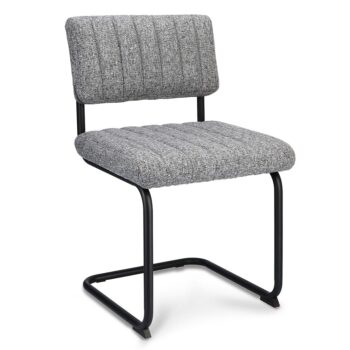 23100071 Grijze eetkamerstoel met zwart frame.jpg