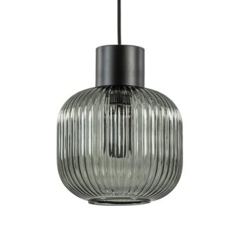23220101 Stijlvolle hanglamp smoke glas geribbeld met zwart.jpg