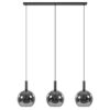 23220111 4Lichts eettafelhanglamp mat zwart met smoke glas 30cm.jpg