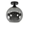23220176 Smoke titanium plafondlamp 25cm met zwart.jpg